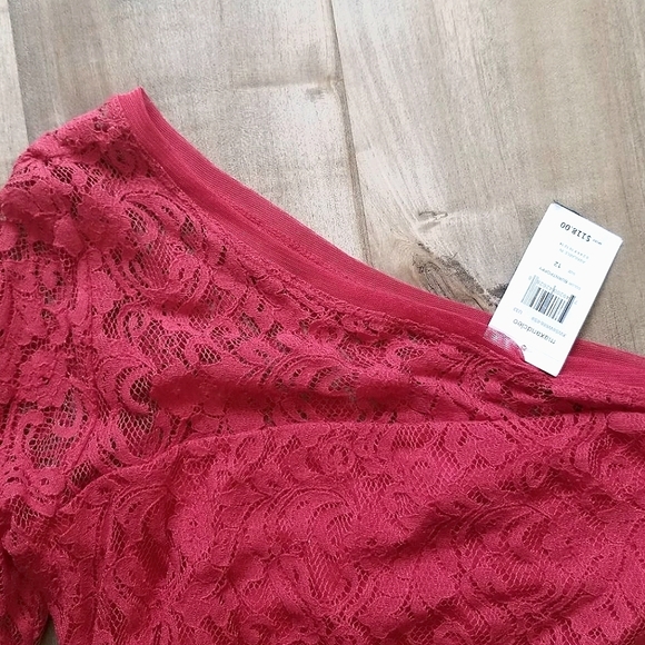 Max & Cleo one sleeve lacy dress, Size 12 - Picture 2 of 2
